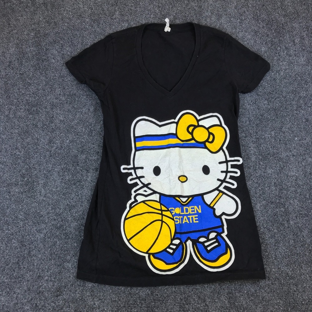 Alstyle Apparel & Activewear NBA Golden State Warriors Basketball Shirt Womens S